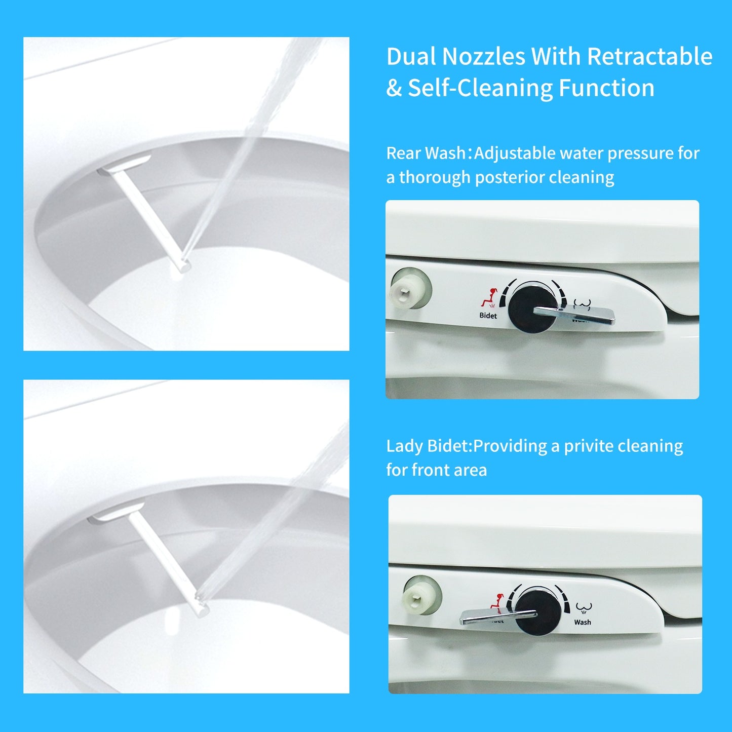 All-In-One Bidet Seat