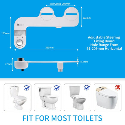 Adjustable Angle Spray Bidet