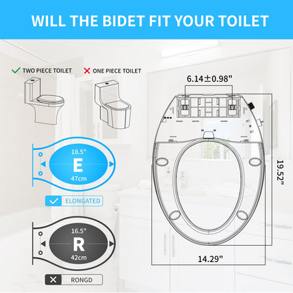 All-In-One Bidet Seat
