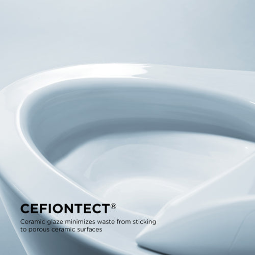 TOTO® NEOREST® NX1 Dual Flush 1.0-0.8 GPF Toilet Integrated Bidet Seat, EWATER+® White