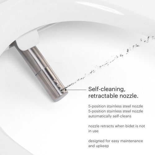 Brondell: Commercial- Swash Thinline T22 Commercial Bidet Toilet Seat