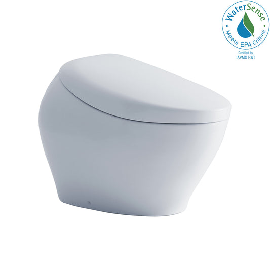 TOTO® NEOREST® NX1 Dual Flush 1.0-0.8 GPF Toilet Integrated Bidet Seat, EWATER+® White